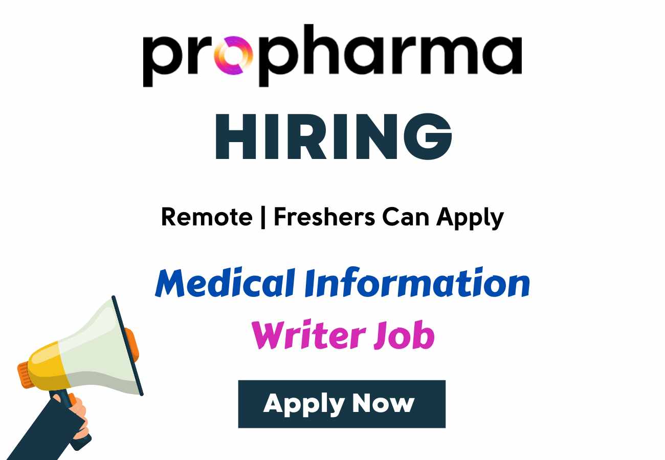 ProPharma Hiring Medical Information Writer Job