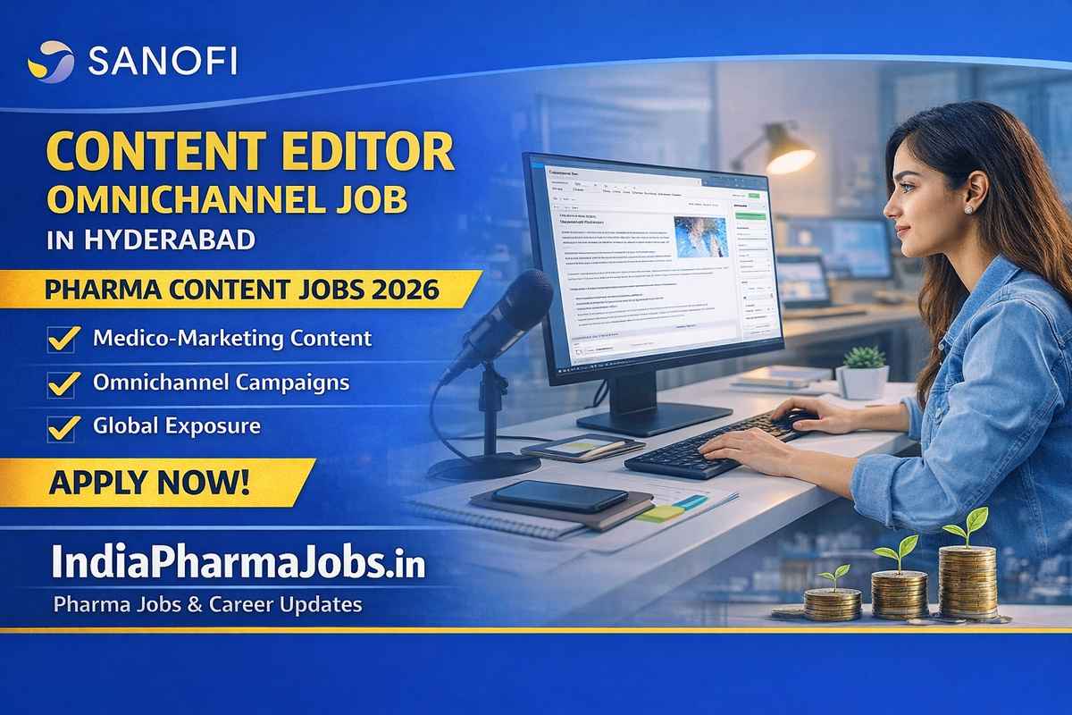 Sanofi Hiring Content Editor Omnichannel Job