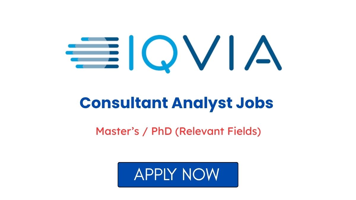 Consultant Analyst Jobs at IQVIA