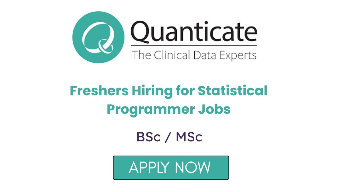Job advertisement for statistical programmers