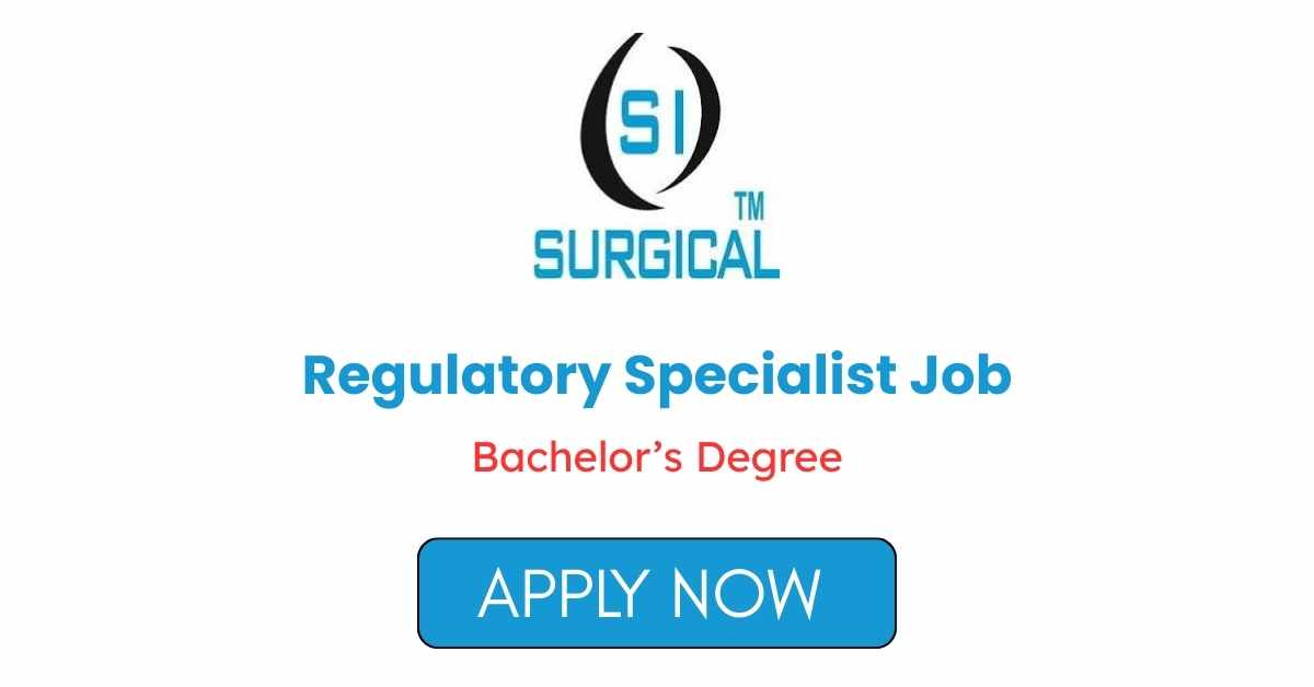 Regulatory Specialist Job SI Surgical