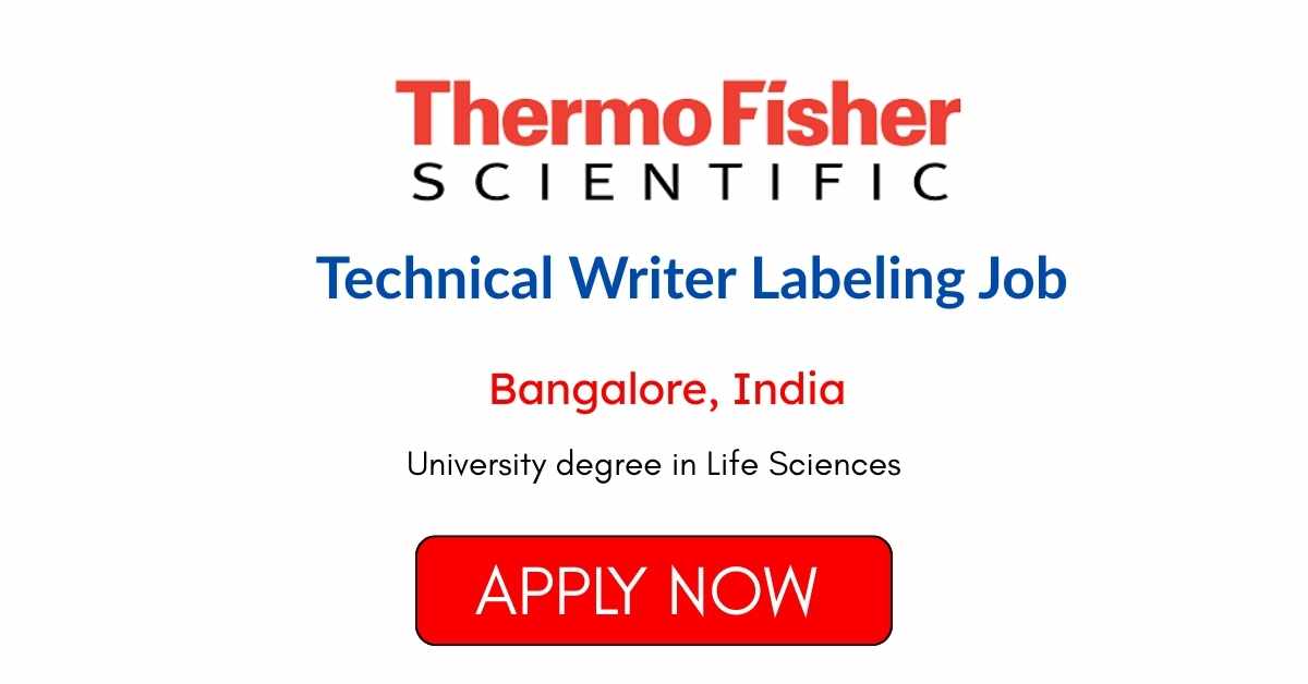 Technical Writer Labeling Job in Bangalore