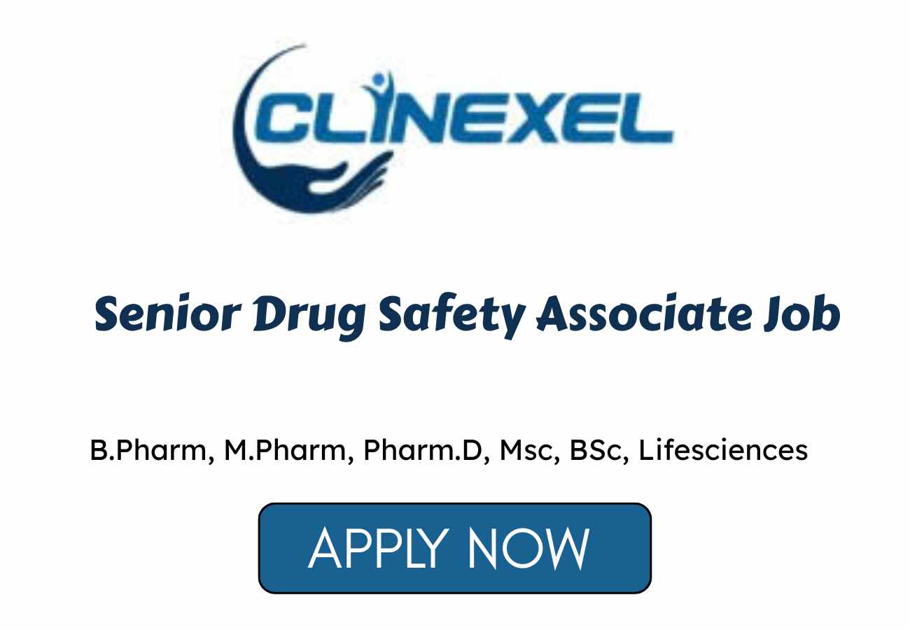 Senior Drug Safety Associate Job in Navi Mumbai