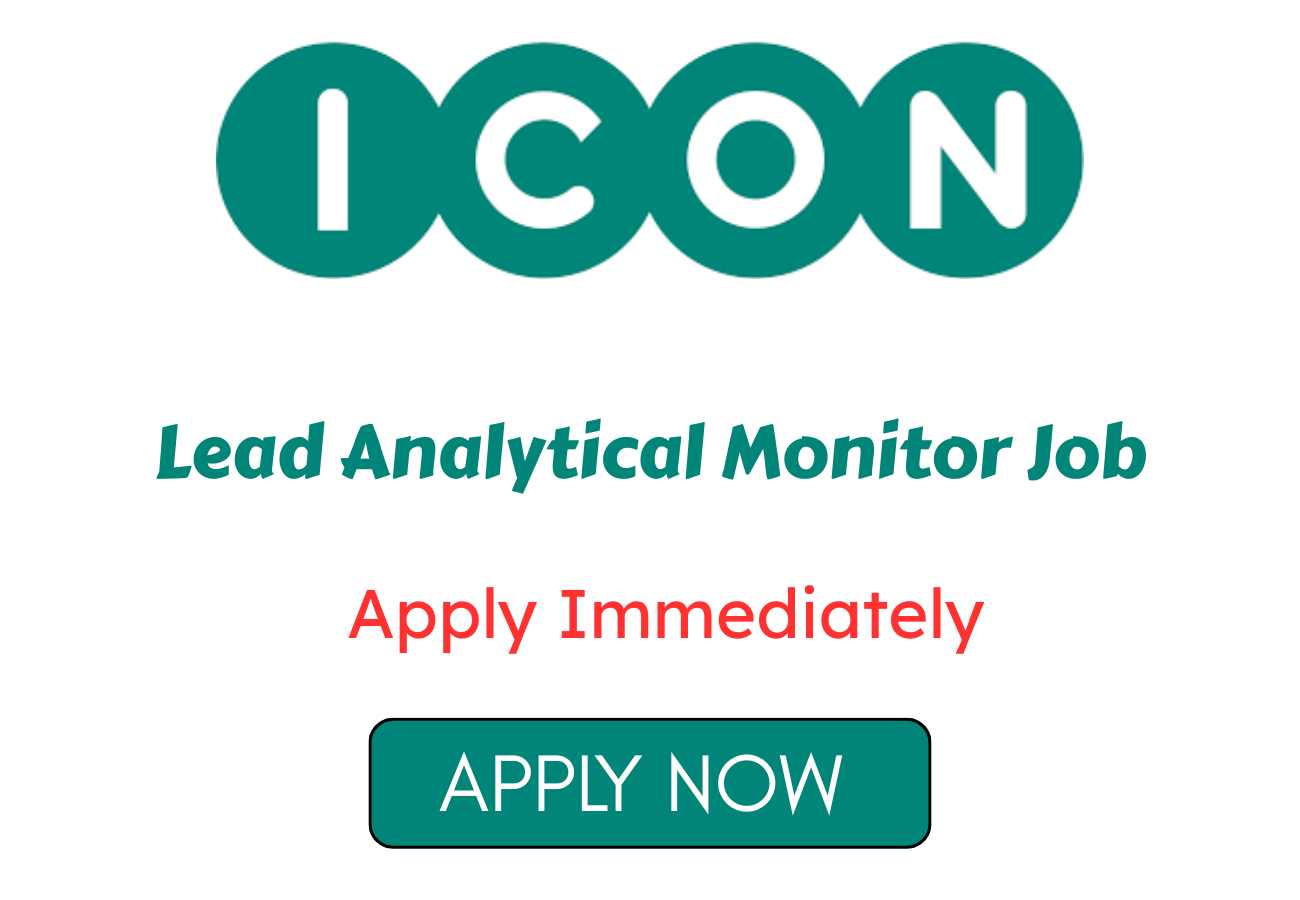 Lead Analytical Monitor Job in Bangalore