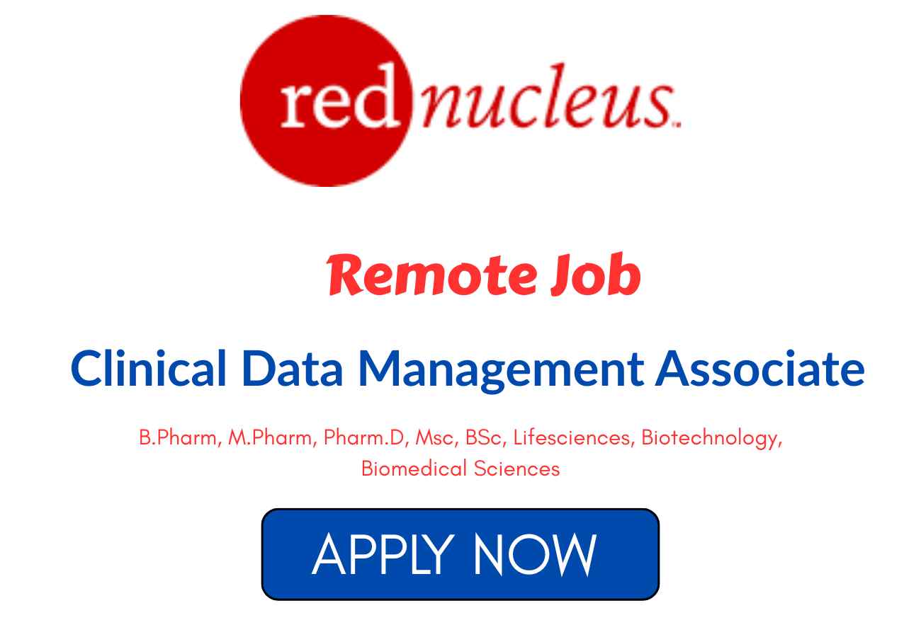 Remote Job Clinical Data Management Associate