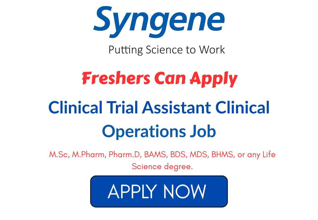 Clinical Trial Assistant Clinical Operations