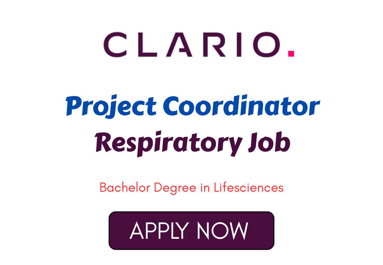 Project Coordinator Respiratory Job at Clario