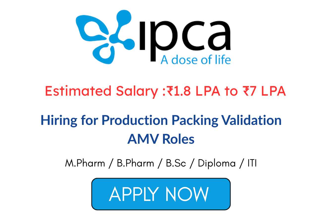 Hiring for Production Packing Validation AMV