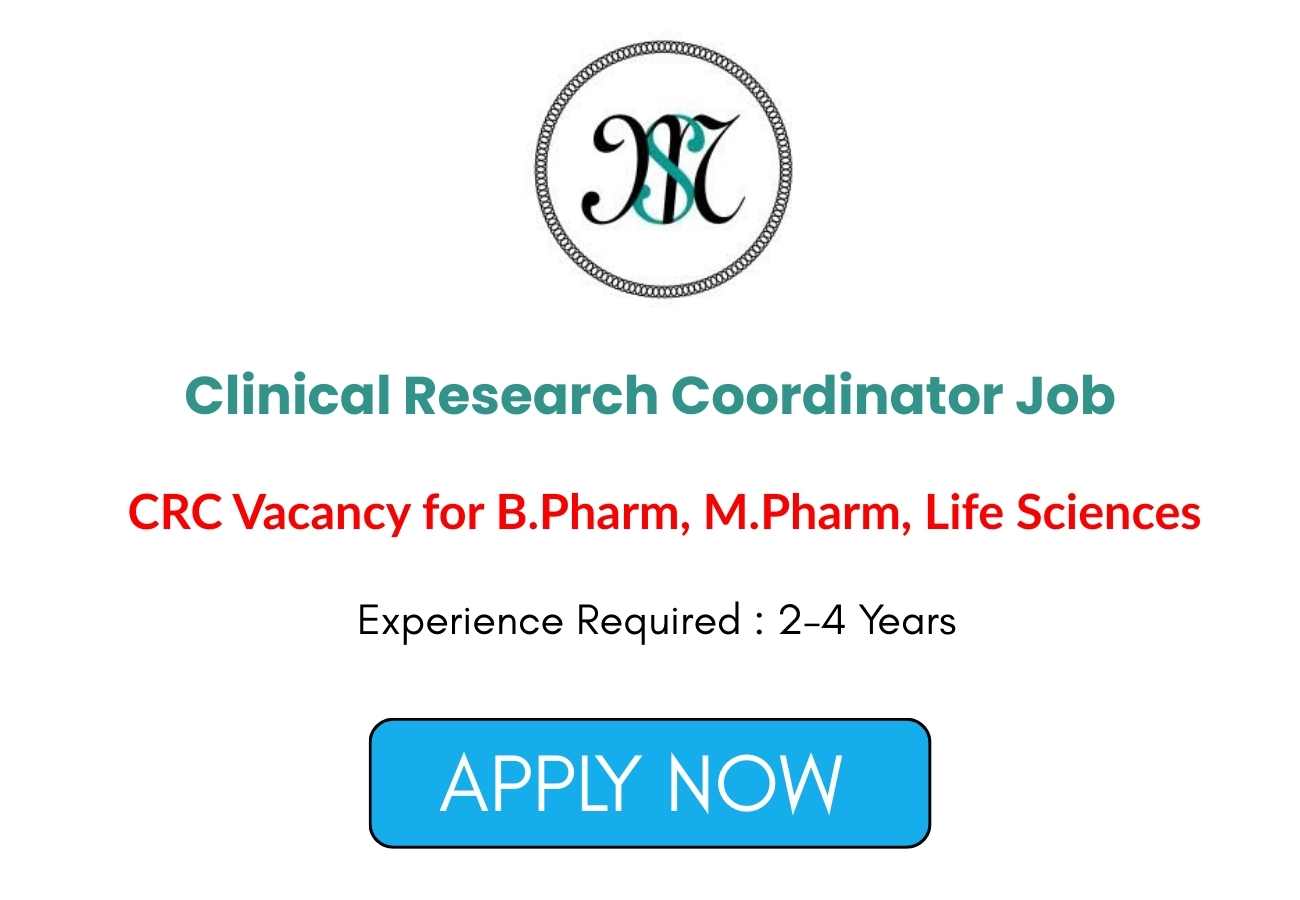 Clinical Research Coordinator Job in Delhi
