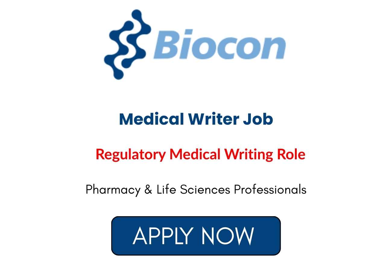 Medical Writer Job in Bangalore
