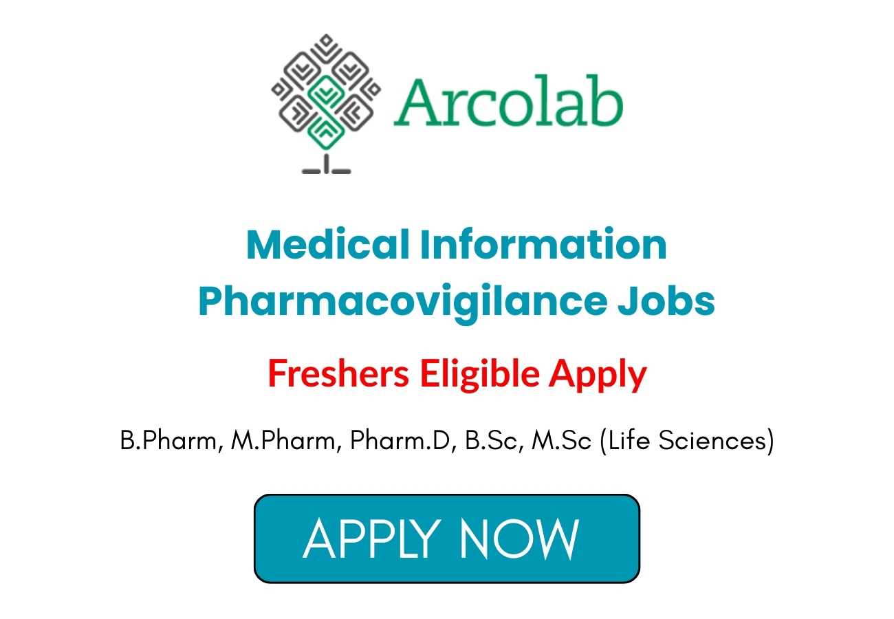 Medical Information Pharmacovigilance Jobs