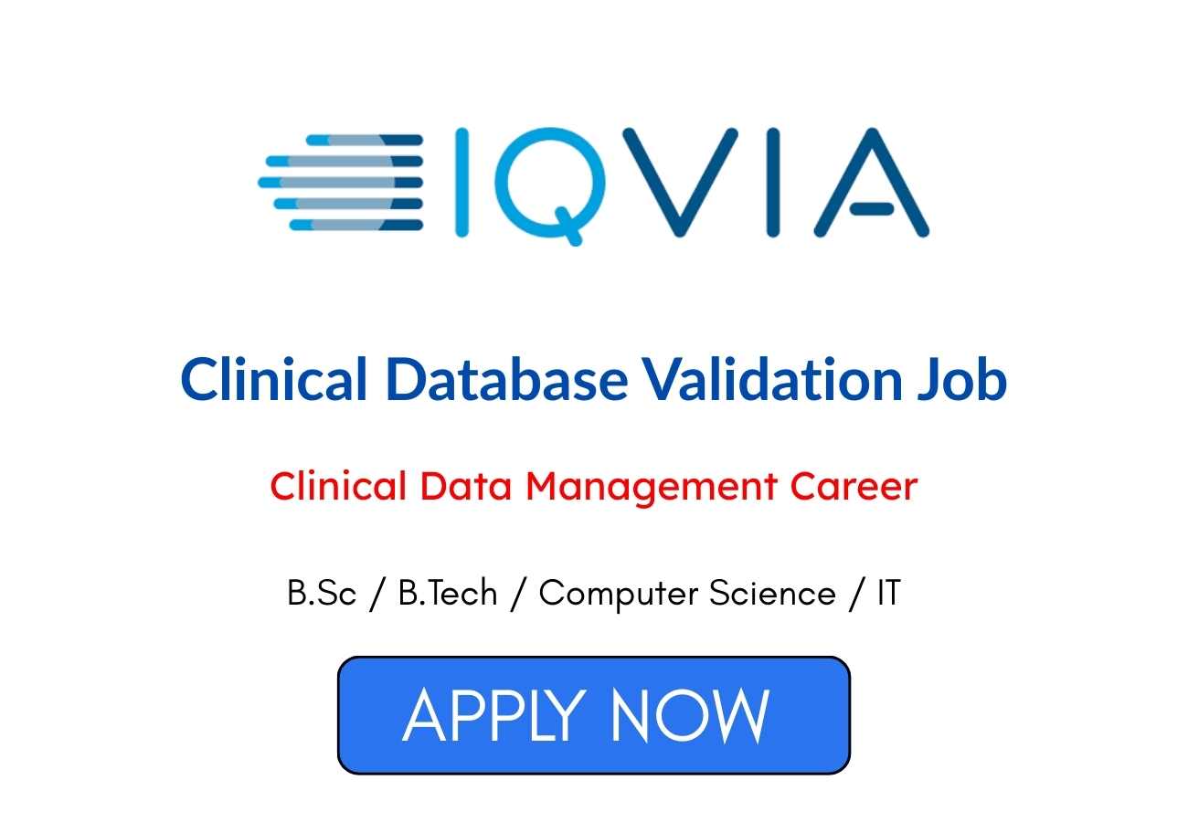 Clinical Database Validation Job at IQVIA