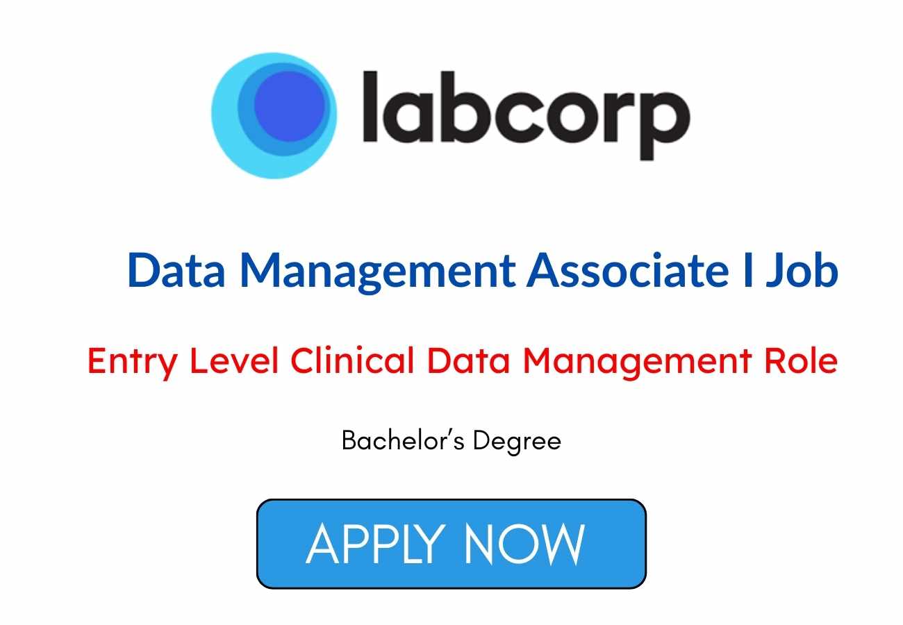 Data Management Associate I Job at Labcorp