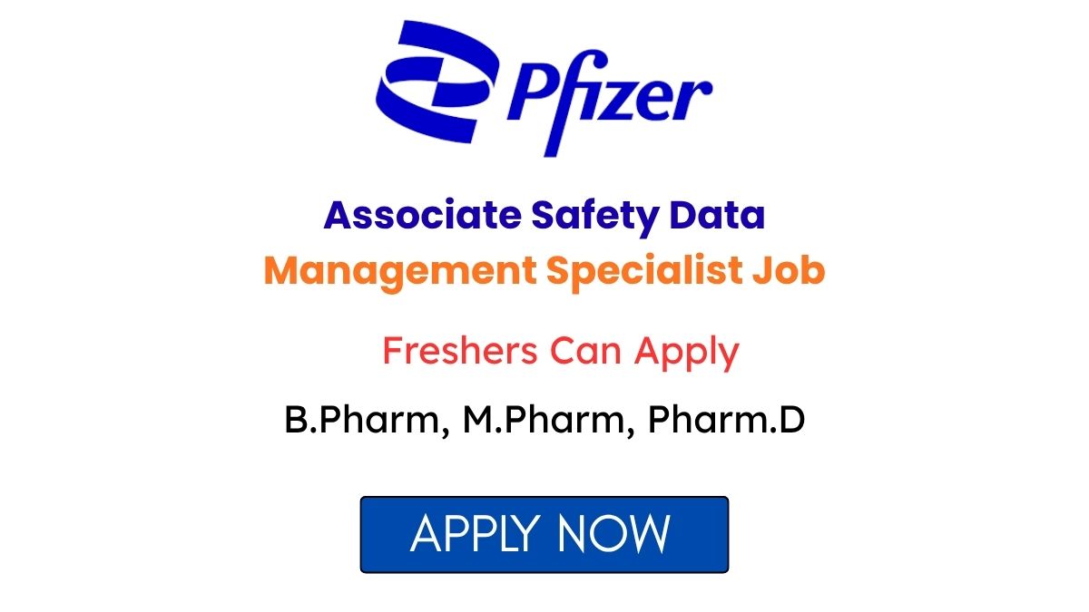 Associate Safety Data Management Specialist Job