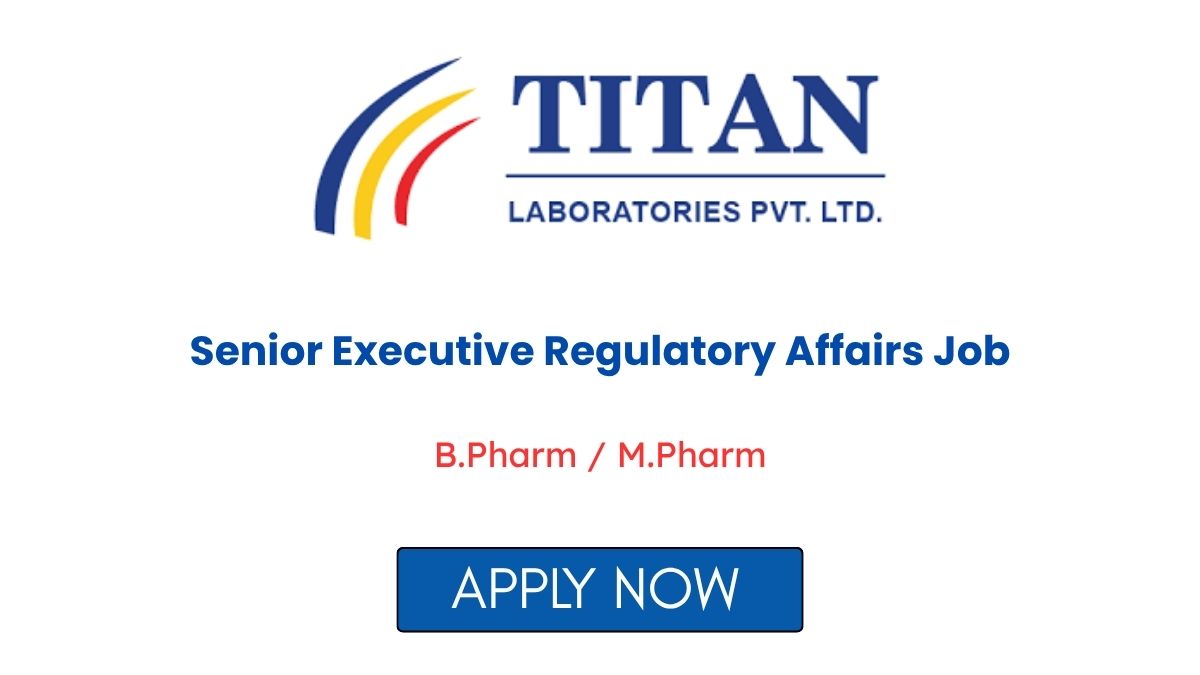 Senior Executive Regulatory Affairs Job