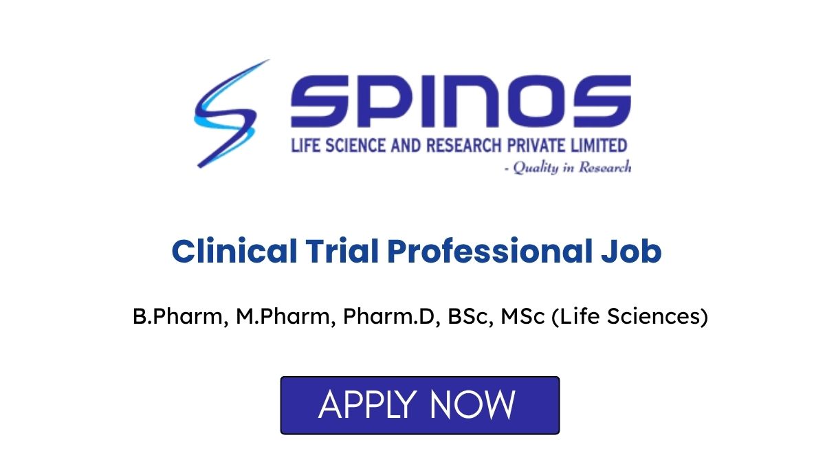 Clinical Trial Professional Job SpinoS Life Science