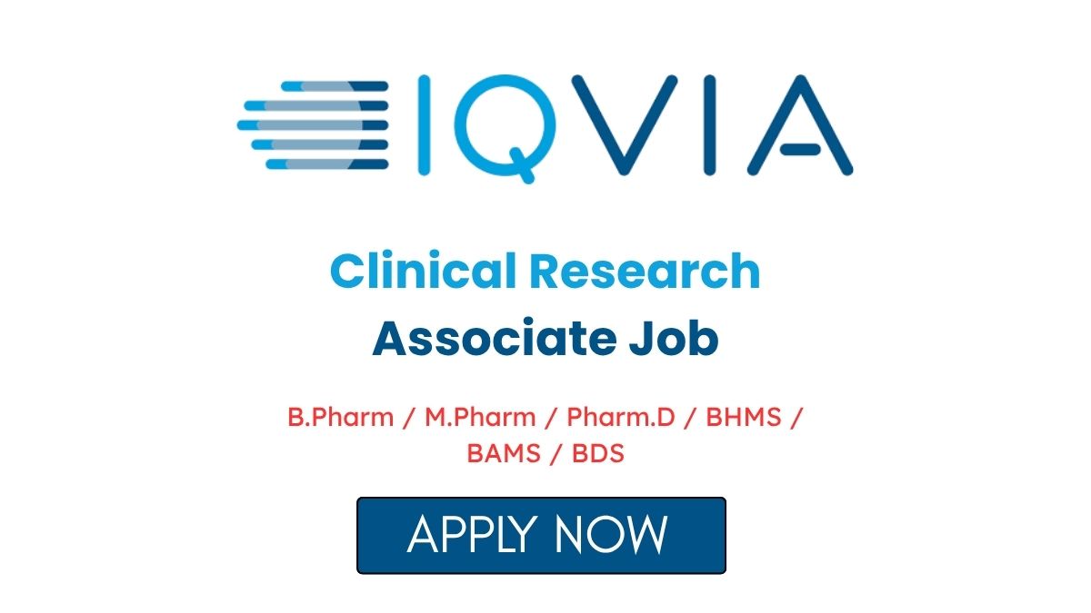 Clinical Research Associate Job at IQVIA