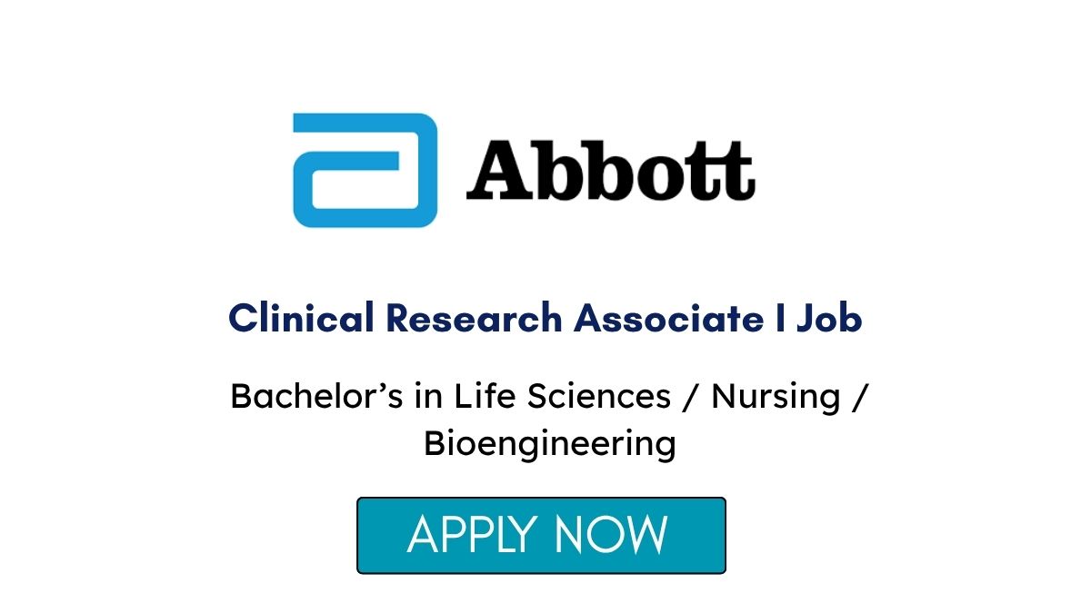 Clinical Research Associate I Job in Gurgaon at Abbott