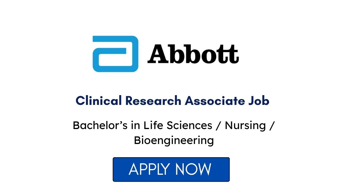 Clinical Research Associate Job in Gurgaon at Abbott