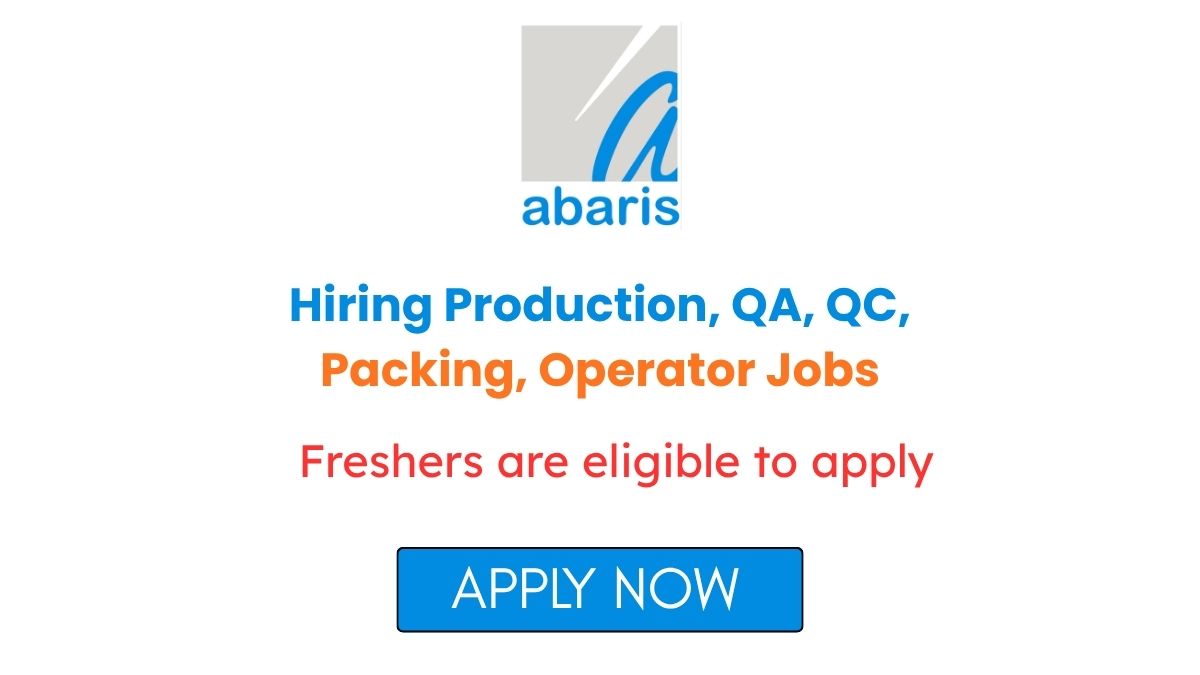 Hiring Production QA QC Packing Operator Jobs
