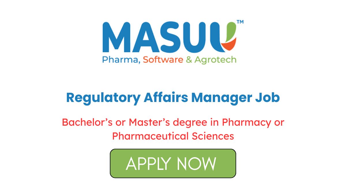 Regulatory Affairs Manager Job at Masuu Global