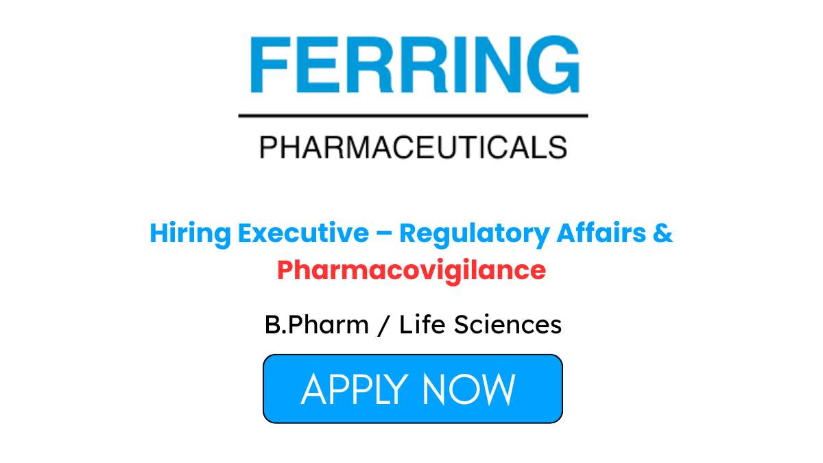 Pharmaceuticals Regulatory Affairs Job