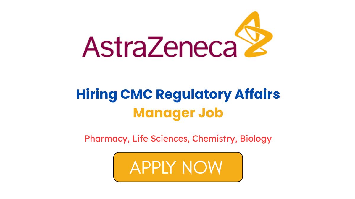 Hiring CMC Regulatory Affairs Manager