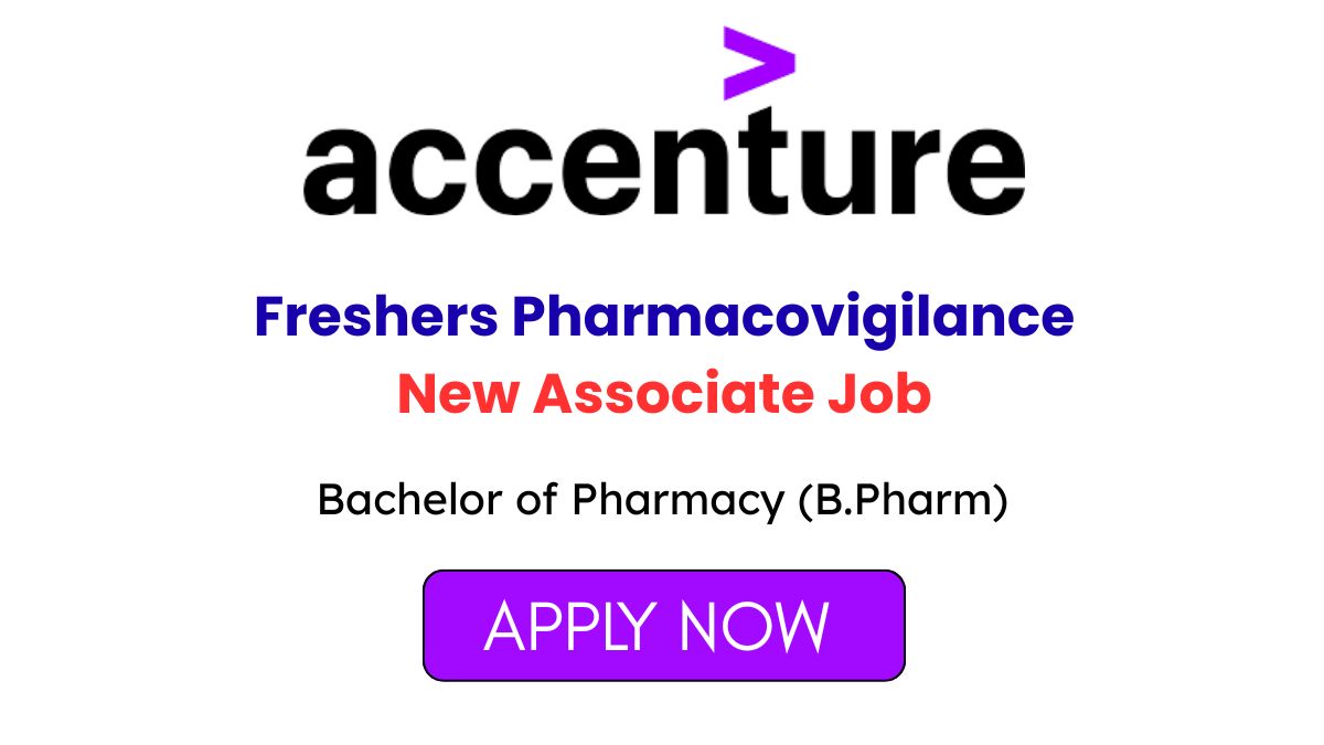 Freshers Pharmacovigilance New Associate Job