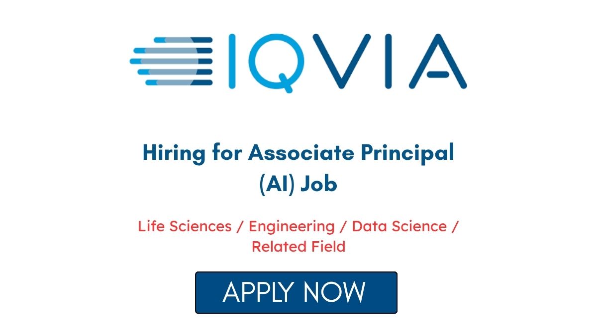 IQVIA Hiring for Associate Principal (AI) Job in Bangalore