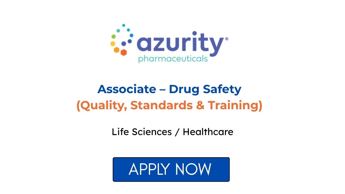 Associate Drug Safety Job at Azurity Pharmaceuticals