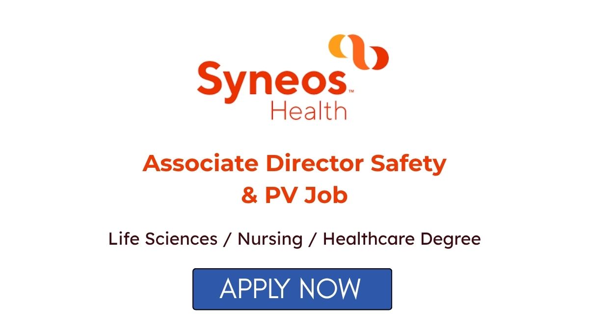 Associate Director Safety & PV Job at Syneos Health