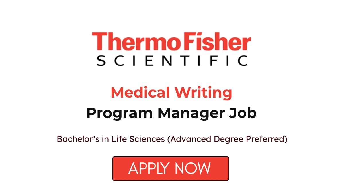 Medical Writing Program Manager Job at Thermo Fisher Scientific