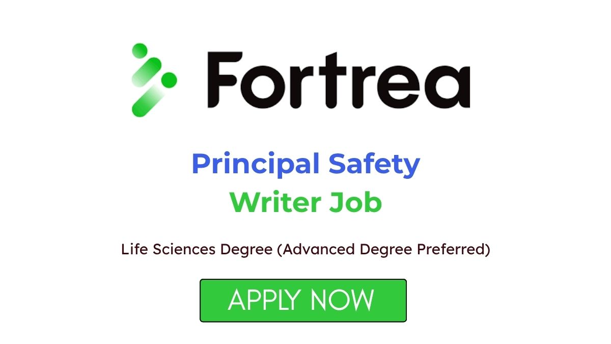 Principal Safety Writer Job at Fortrea